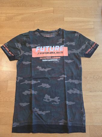 Chapter T-Shirt Gr. M Camouflage – Orange Print – Streetwear