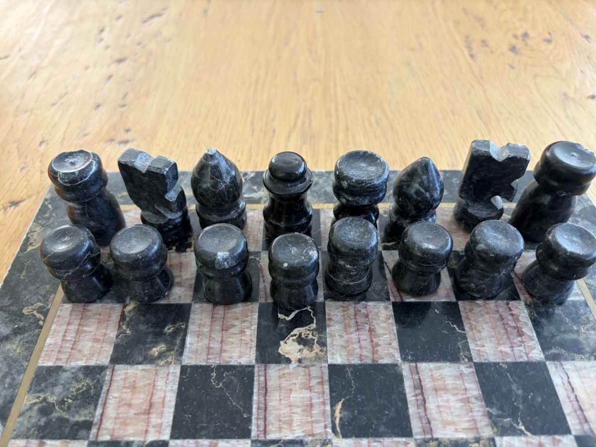 Giochi: Jeu d’échecs en marbre ou onyx – Usato da Echallens venduto da JAR69 6