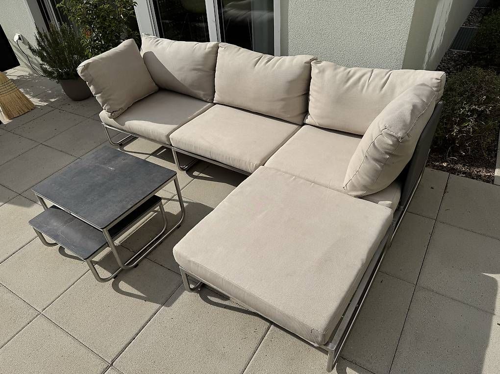 Giardimo Sofas: Gartenlounge Giardimo inkl. Abdeckhaube – Gebraucht aus Zürich von Pper