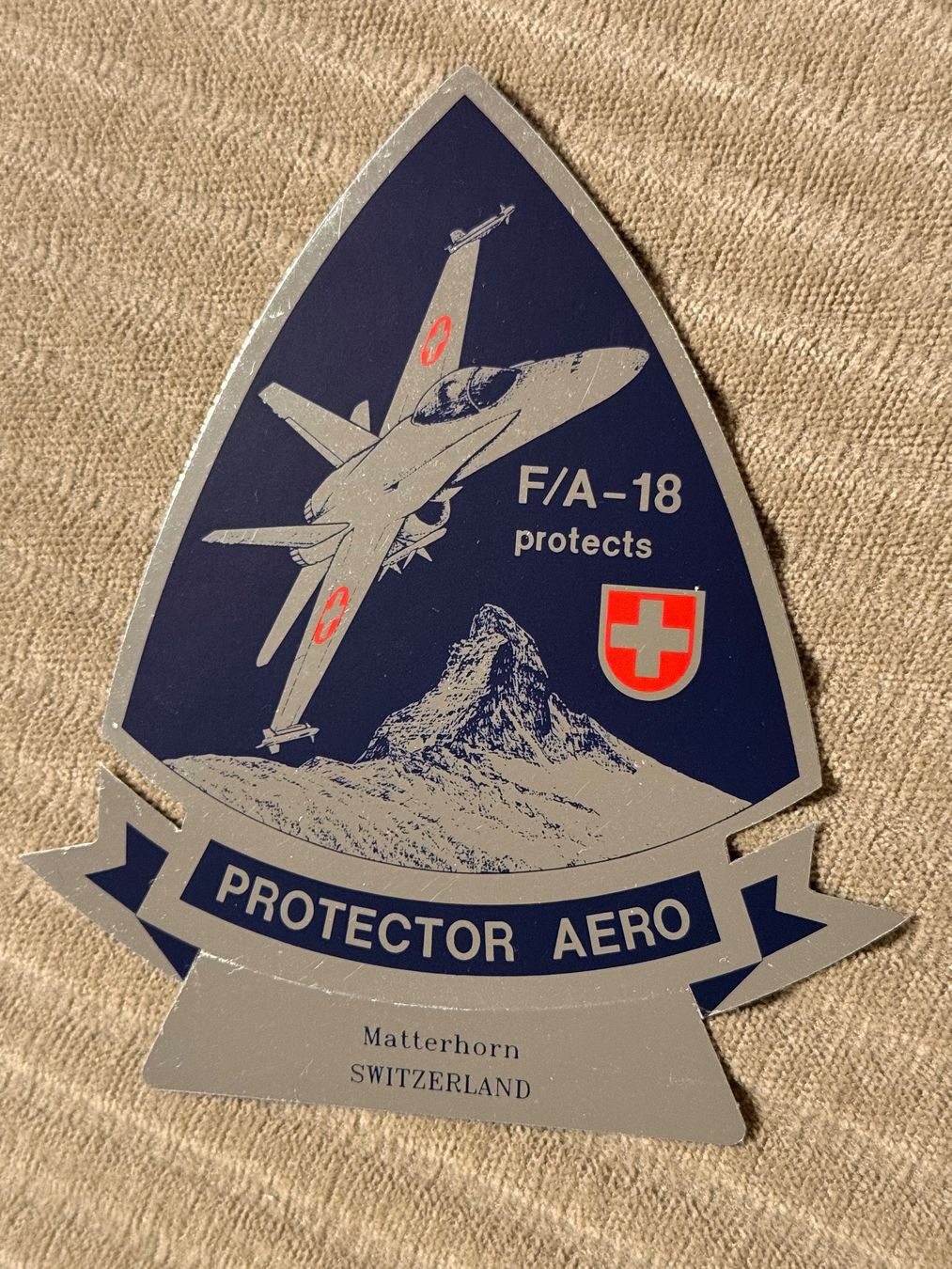 Sticker: Aufkleber F/A-18 Schweizer Luftwaffe – Nuovo (secondo la descrizione) da Brütten venduto da Hst1