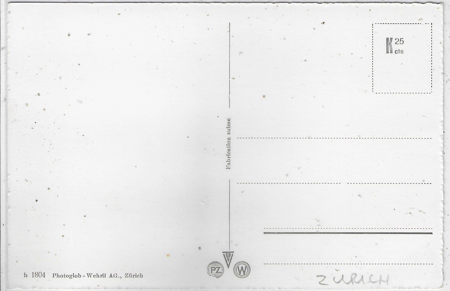 Cartoline postali: Zürich - Rennweg – Usato da Ettingen venduto da Kartenplanet 1