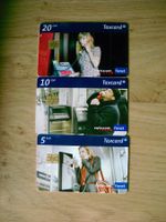 3 Swisscom Taxcard Telefonkarten 5 10 20 CHF gebraucht