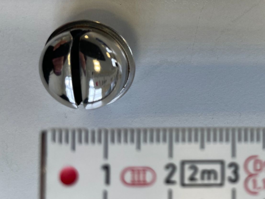 Campanacci mucche: Metall Schelle Glöckchen Chrom Ø ca. 2 cm – Nuovo (secondo la descrizione) da Zug venduto da Cry71 3