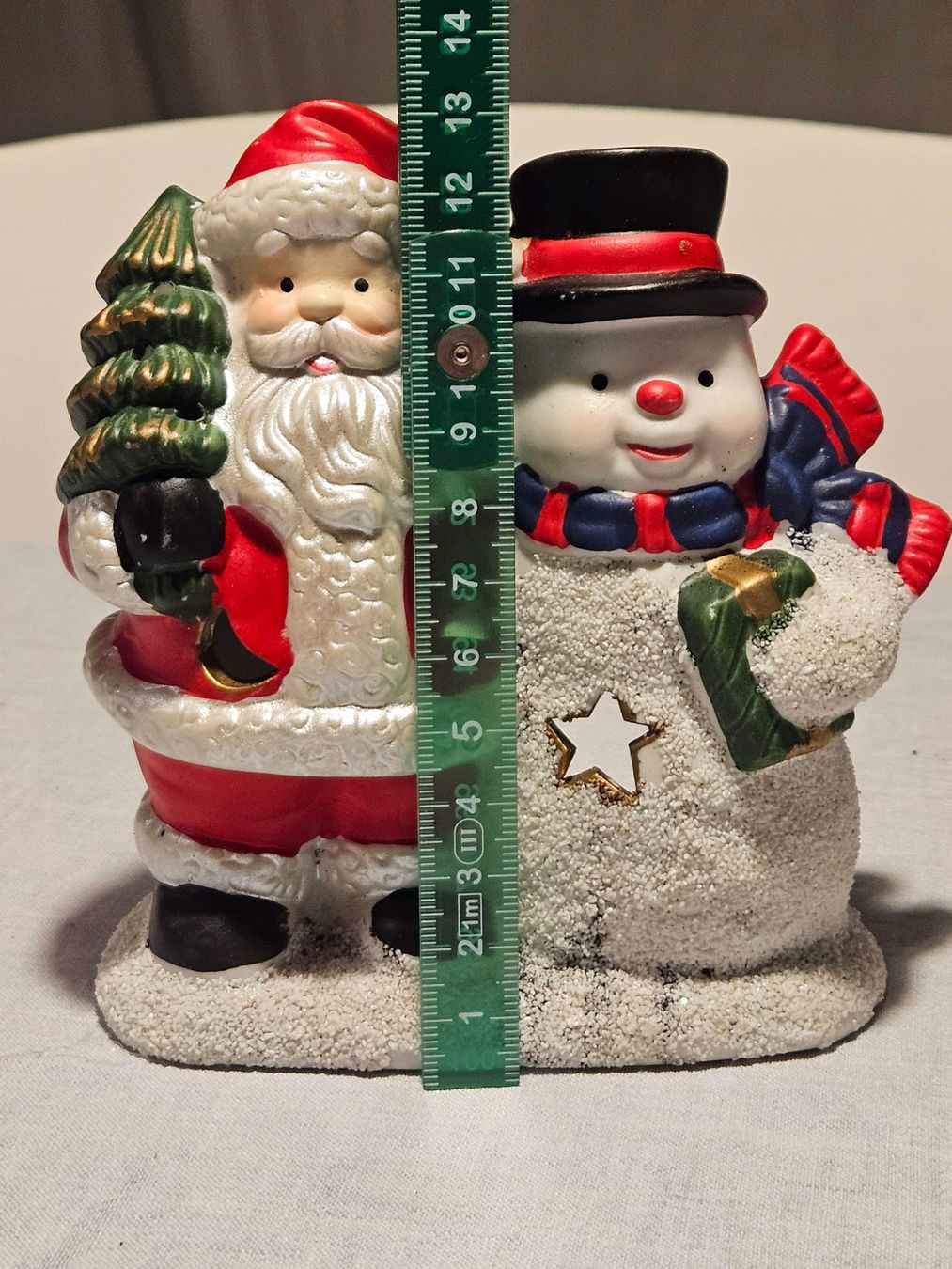 Figuren: Weihnachtsdeko: Samichlaus & Schneemann Teelichthalter – Gebraucht aus Wettingen von Sk8ertomda 4