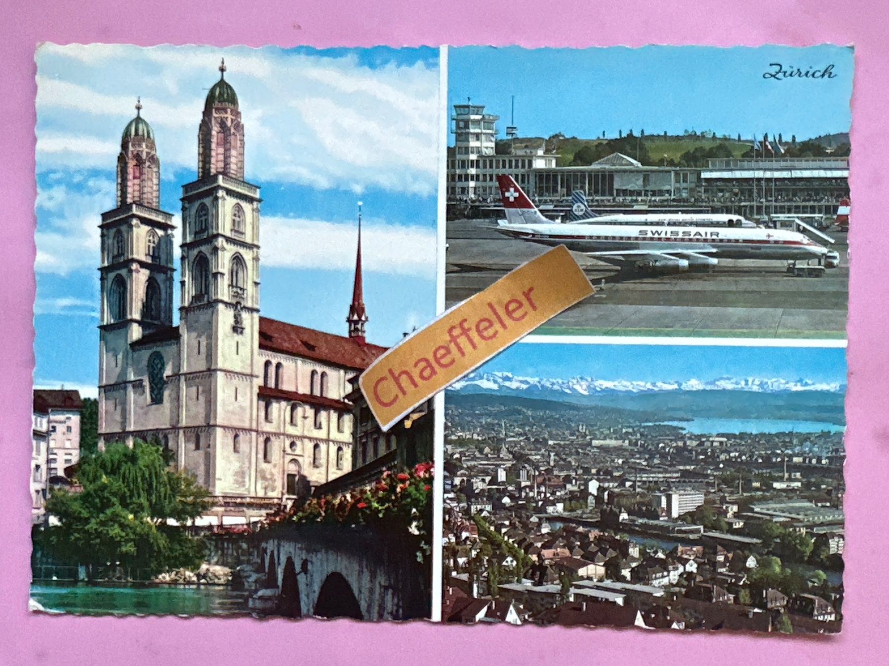 Ansichtskarten: 1965 Zürich – Gebraucht aus Zürich von Chaeffeler
