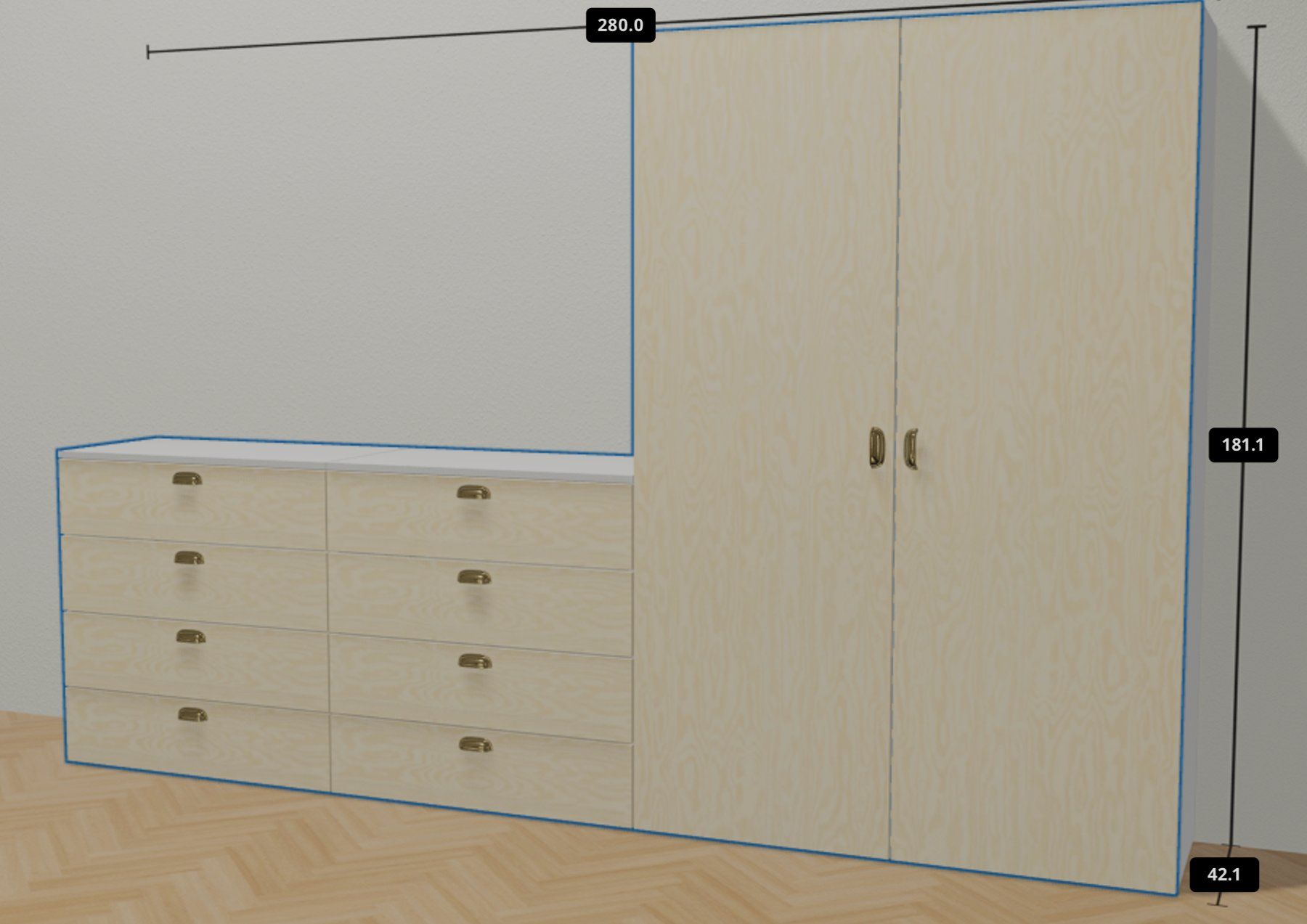 Ikea Armadi: IKEA Platsa Kleiderschrank und Kommode – Usato da Zürich venduto da ann_6gcx