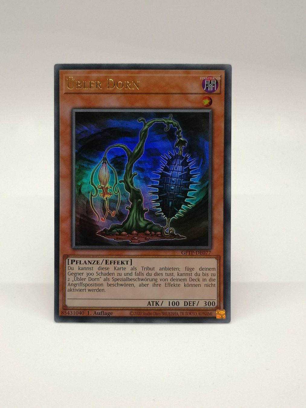 Yugioh Carte collezionabili: YU-Gi-Oh Übler Dorn GFTP-DE077 – Nuovo (secondo la descrizione) da Zofingen venduto da gerrymovie93