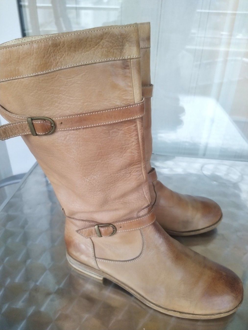 Navyboot Damenschuhe: Stivali in pelle NAVYBOOT 37 – Gebraucht aus Figino von Palotta