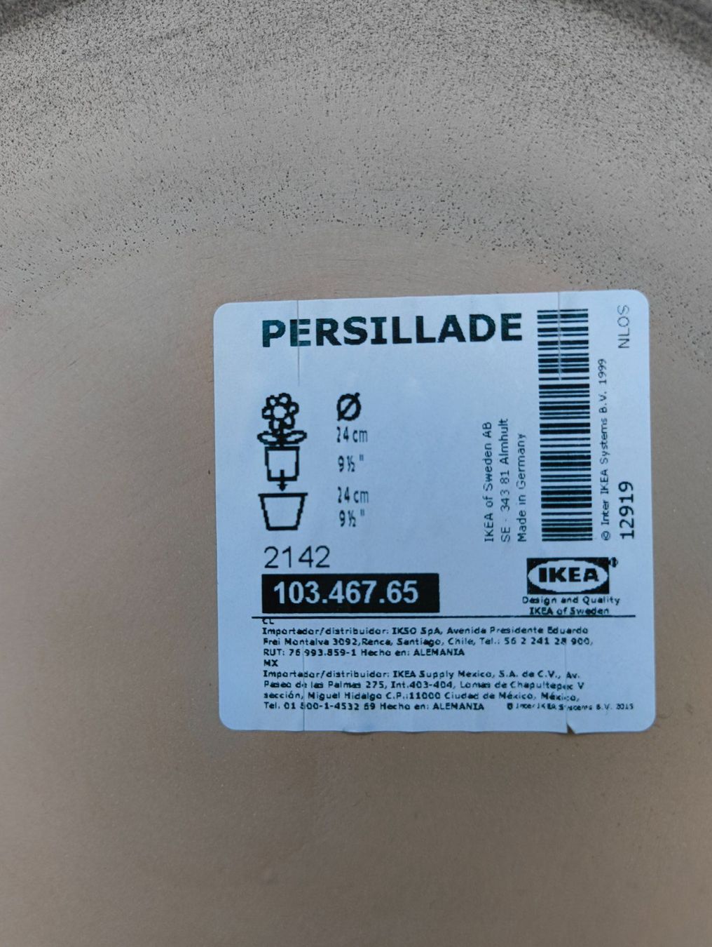 Ikea Vasi per fiori: Übertopf in grau von IKEA – Usato da Muttenz venduto da uru_yqz6 4