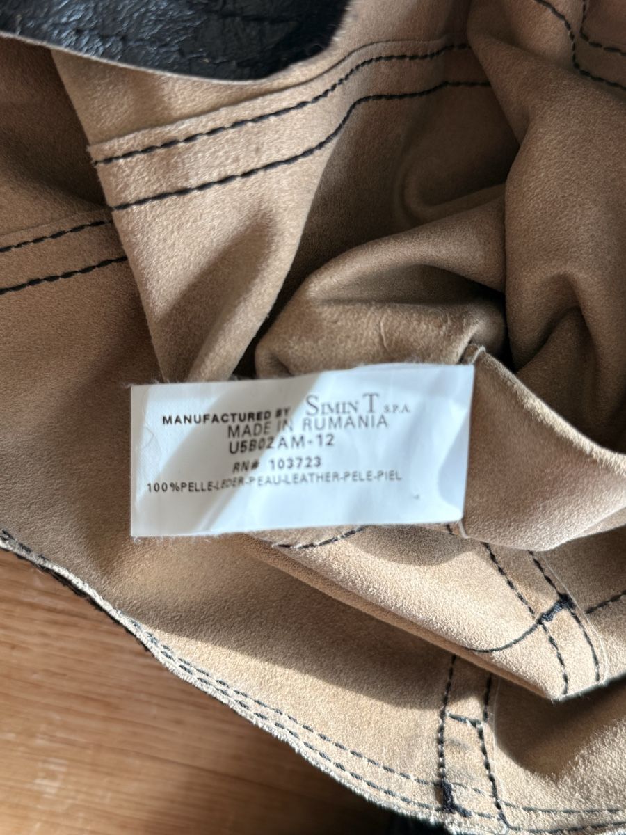 Armani Giacche: Lederjacke Von Armani Jeans – Usato da Allschwil venduto da Frida015 7
