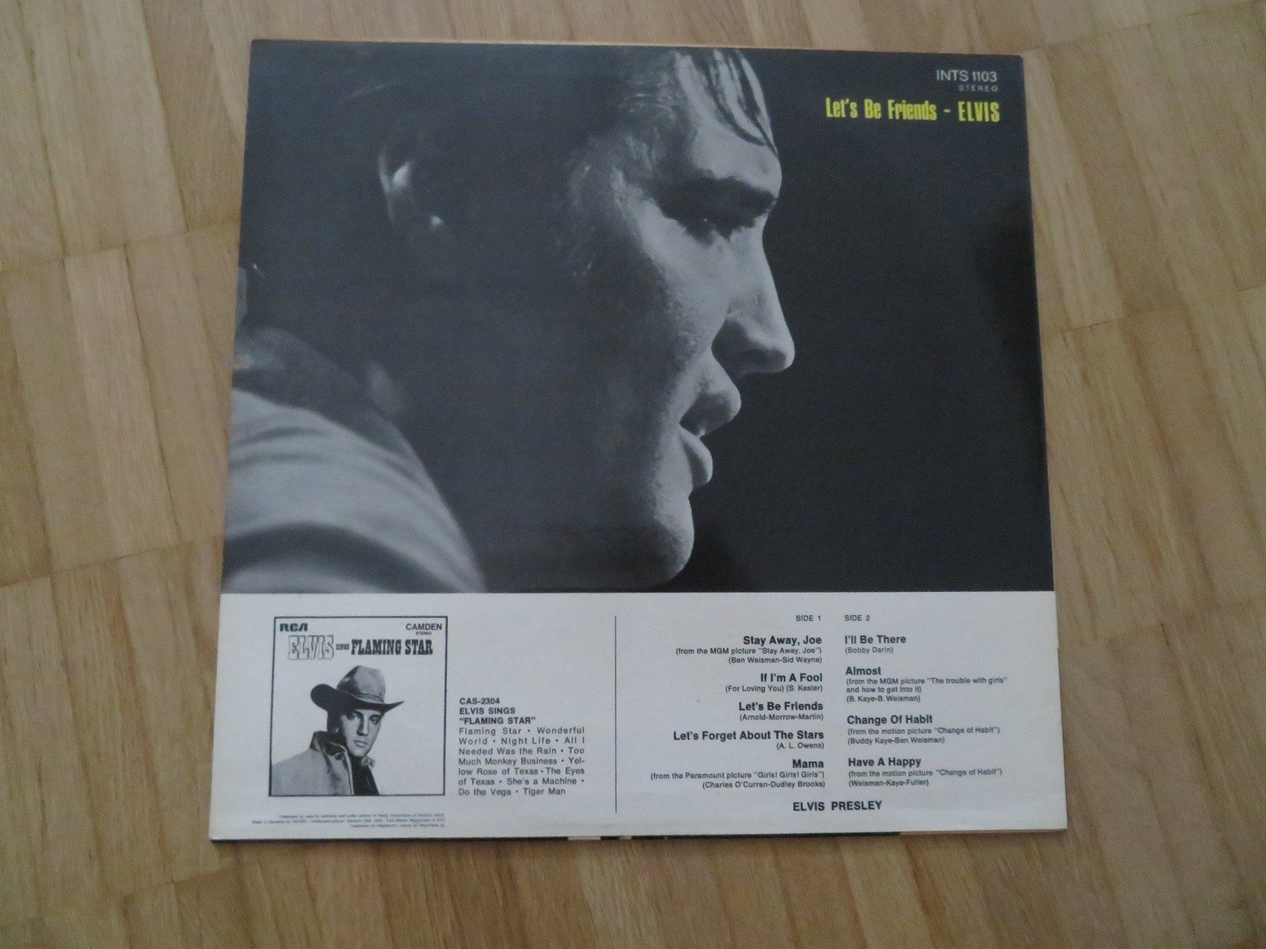 Dischi in vinile: ELVIS PRESLEY LETS BE FRIENDS – Nuovo (secondo la descrizione) da Zürich venduto da max_cp5f 1