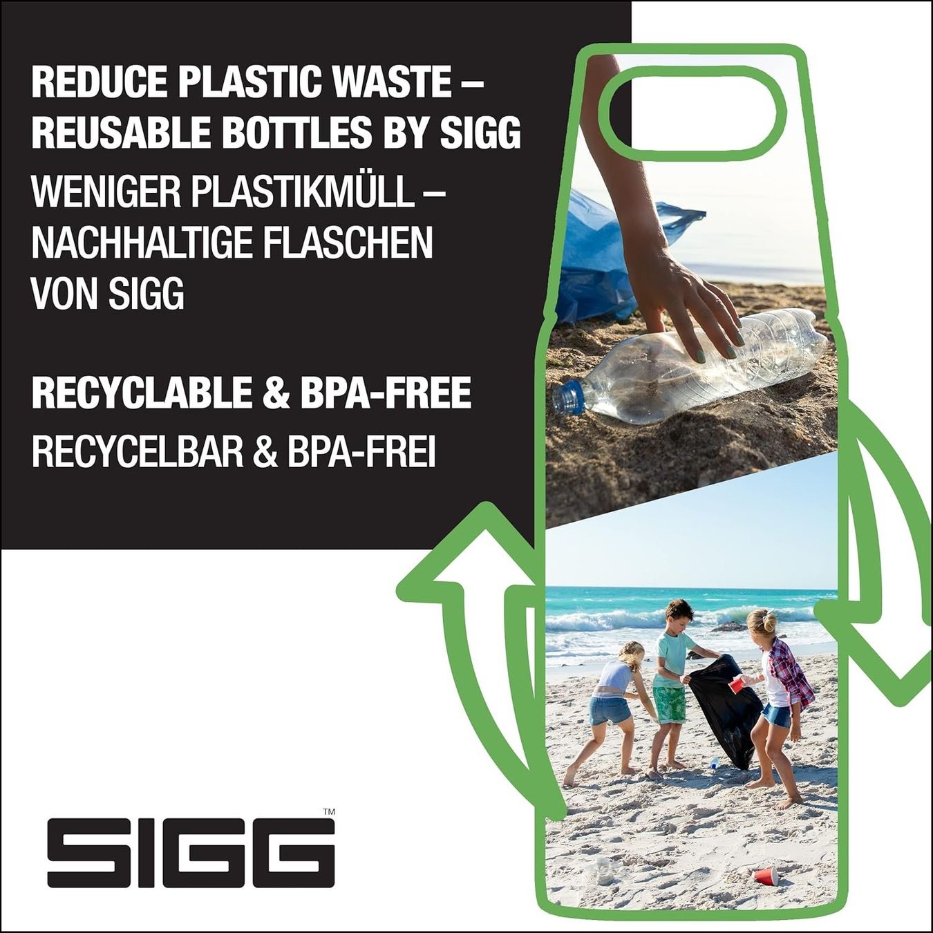 Sigg Borracce & Thermos: SIGG Trinkflasche transparent 5dl - Auswahl – Nuovo e nell'imballaggio originale da Kägiswil venduto da nick333 6