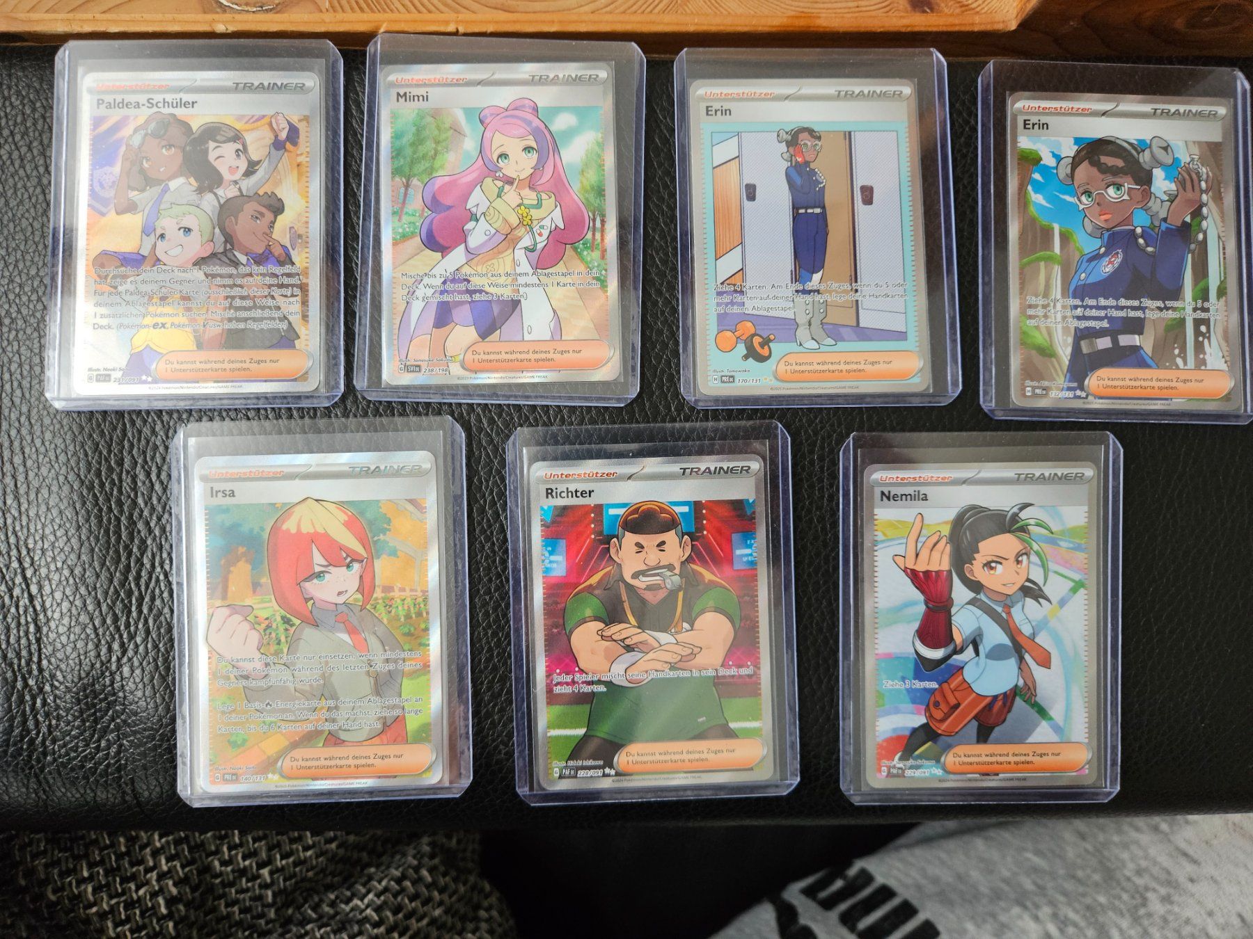 Pokémon Sammelbilder & Trading cards: 7x Pokemon TRAINER Karten – Gebraucht aus Wittenbach von nadjaniklaus
