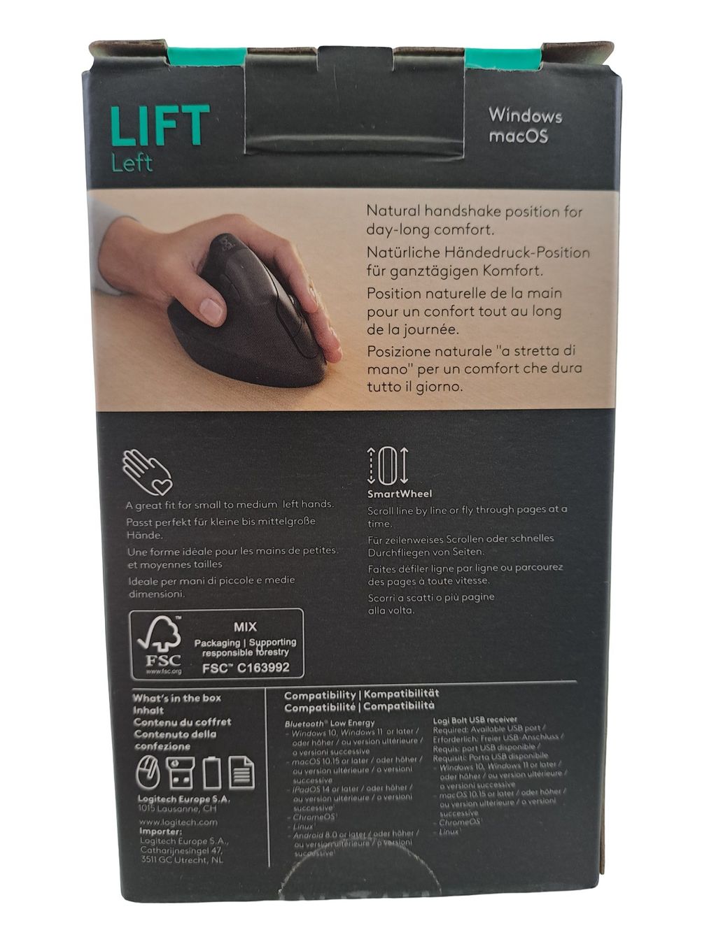Logitech Souris: LOGITECH Lift Links Maus – D'occasion à Männedorf par Restwert_Maennedorf 5