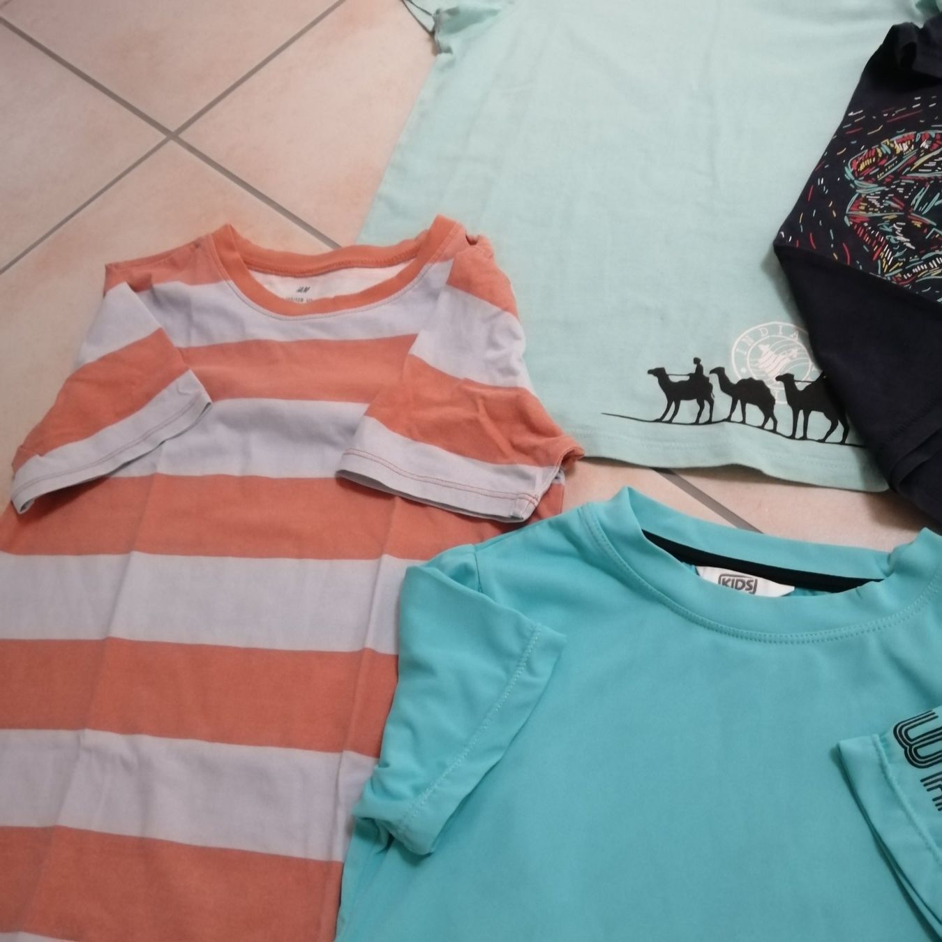 Lotti & Set di vestiti: Kinder Shirts Gr. 128/134 – Usato da Henau venduto da AXAA 2