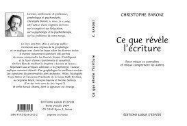 Libri: Ce que révèle l'écriture – Usato da Neuchâtel venduto da Dualseele