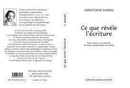 Ce que révèle l'écriture