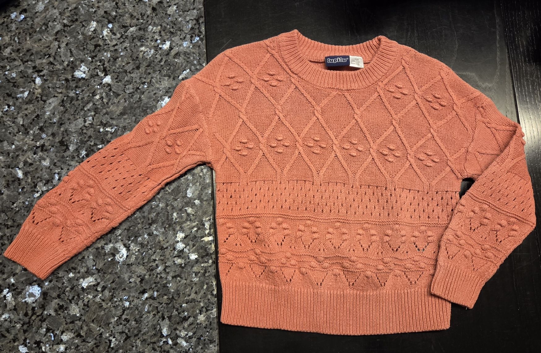 Lupilu Maglioni & Felpe: Lachsfarbener Strickpullover in Gr. 98/104 – Usato da Zug venduto da dhs87