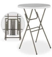 Stehtisch klappbar rund 80 cm Bistrotisch Party Tisch Klapp