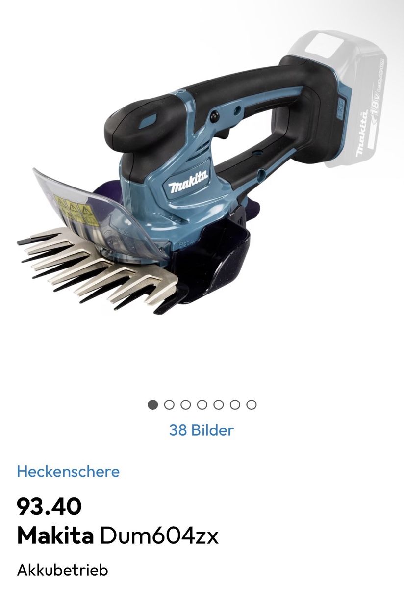 Makita Tagliaerba: Makita Grasschere Akku – Usato da Appenzell venduto da pfa_6gzm 4