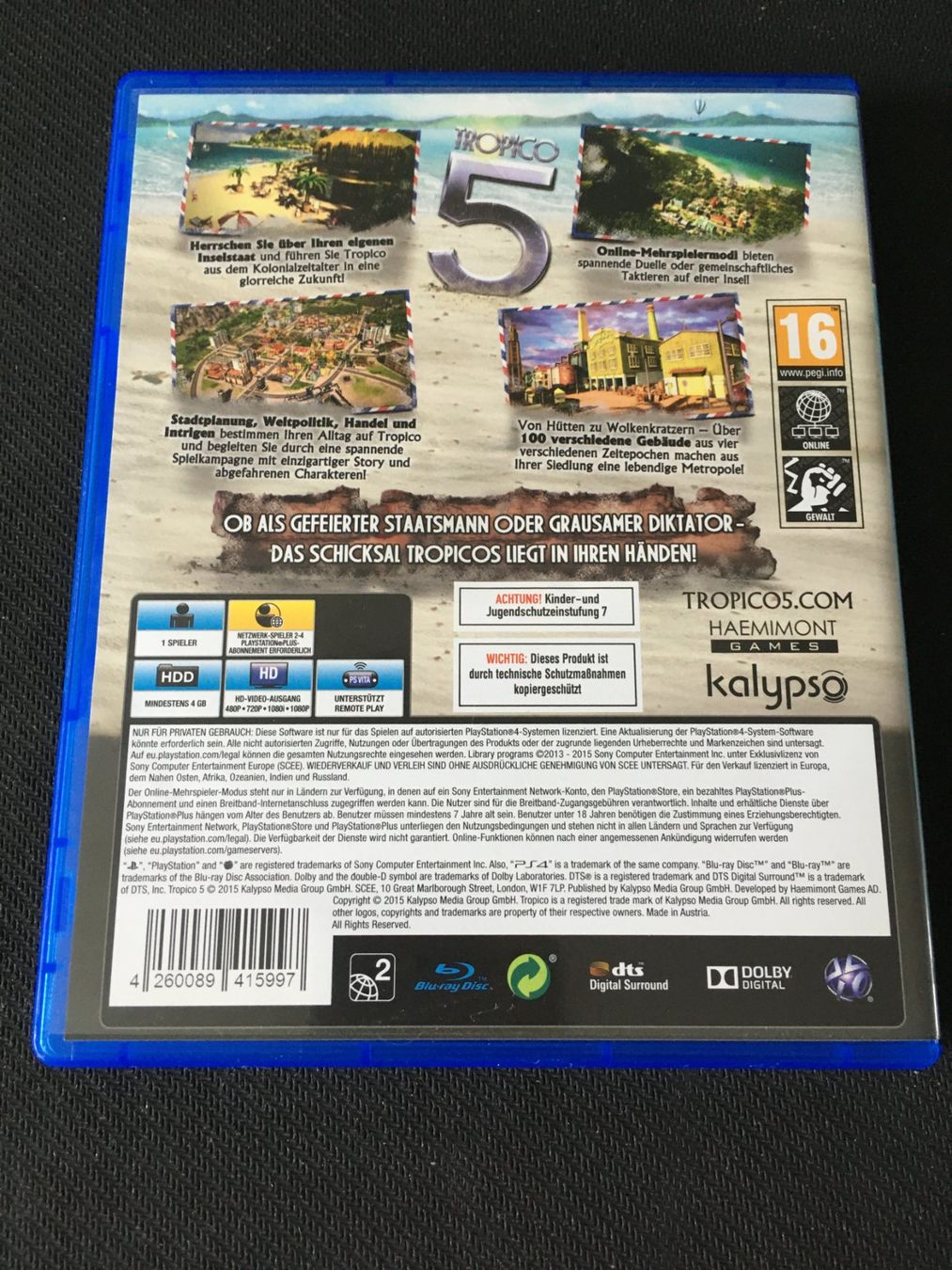 Sony Giochi: Tropico 5 - PS4 / Playstation 4 – Usato da St.Gallen venduto da Punktchen01 1
