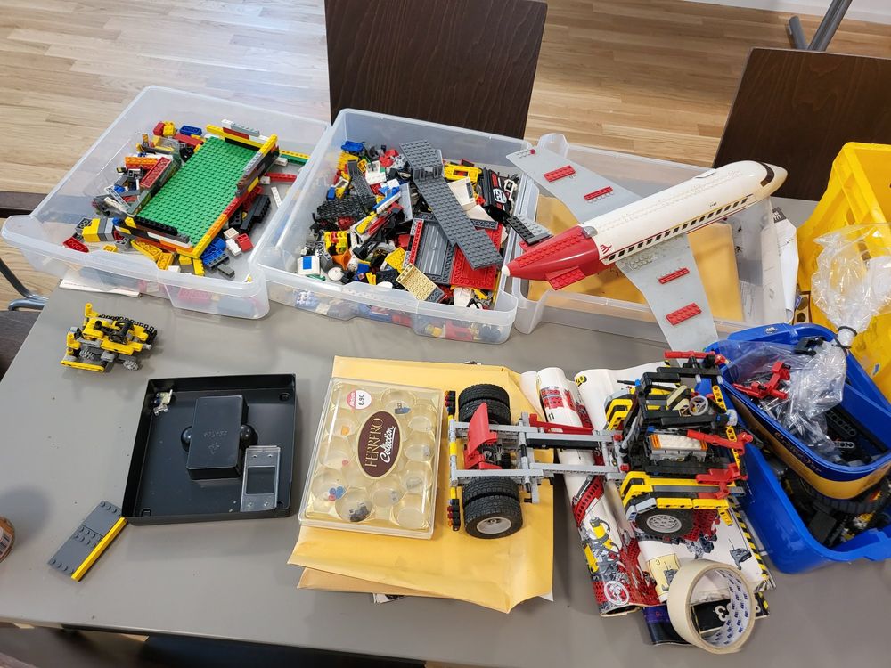 Grosses Lego Lot mit dem 8043 Bagger | Kaufen auf Ricardo