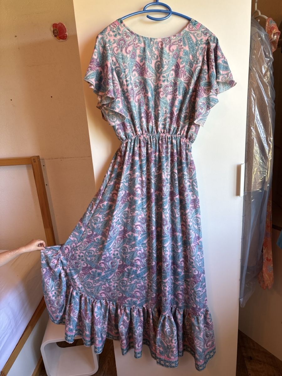Vestiti: Sommer Seidenkleid Grösse M-XL – Usato da Mönchaltorf venduto da kristy_b 1