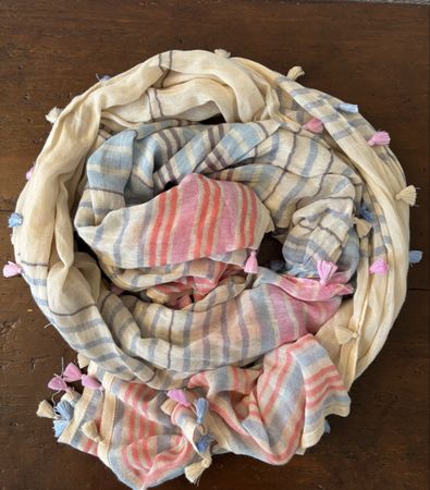 Schal / Foulard gestreift