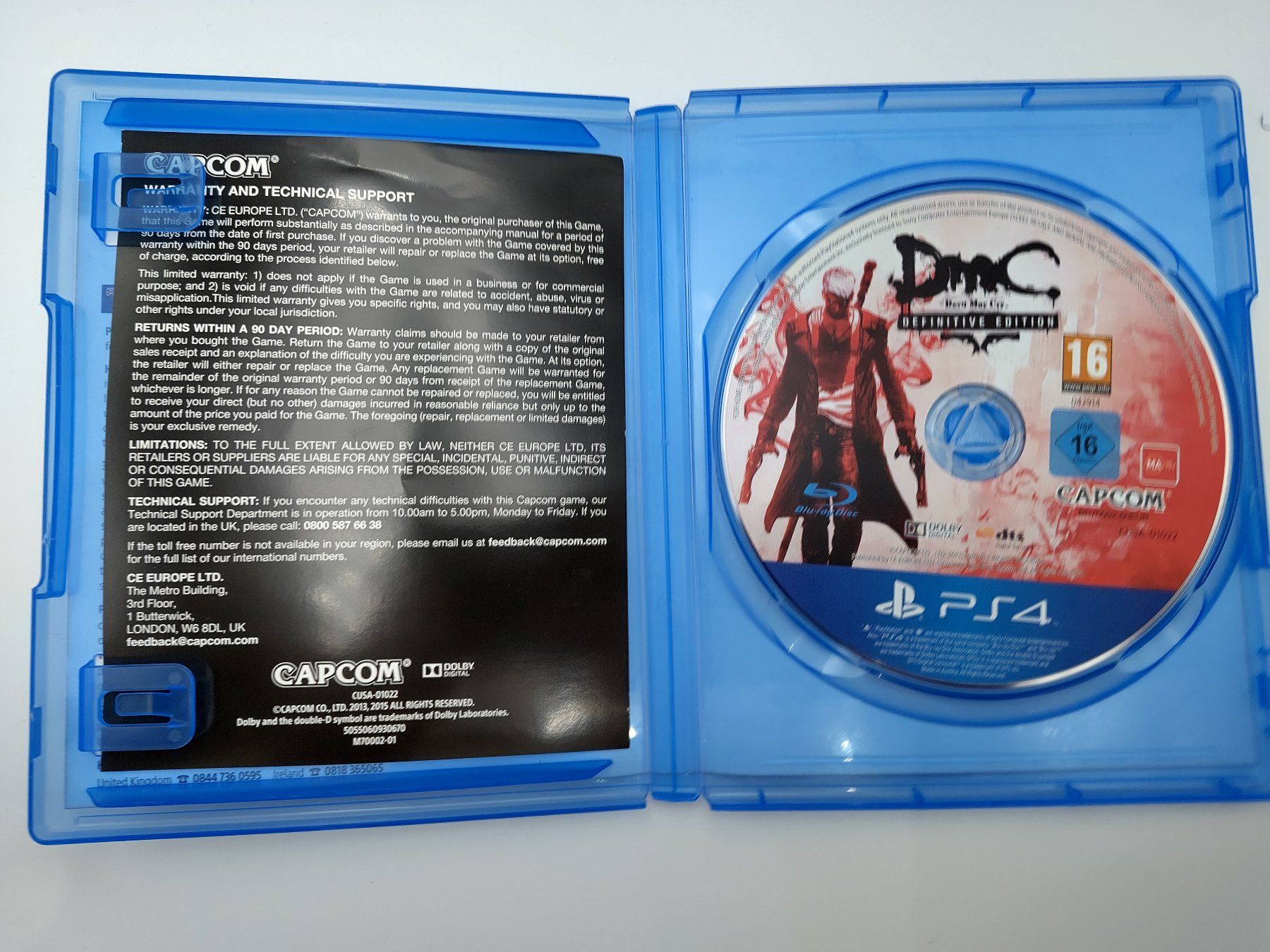 Sony Giochi: DMC Devil May Cry Definitive Edition (Playstation 4) – Usato da Kloten venduto da SuperRetroPixels 2