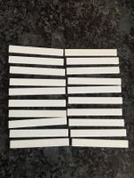 Lego 20 weisse Fliesen 8x1