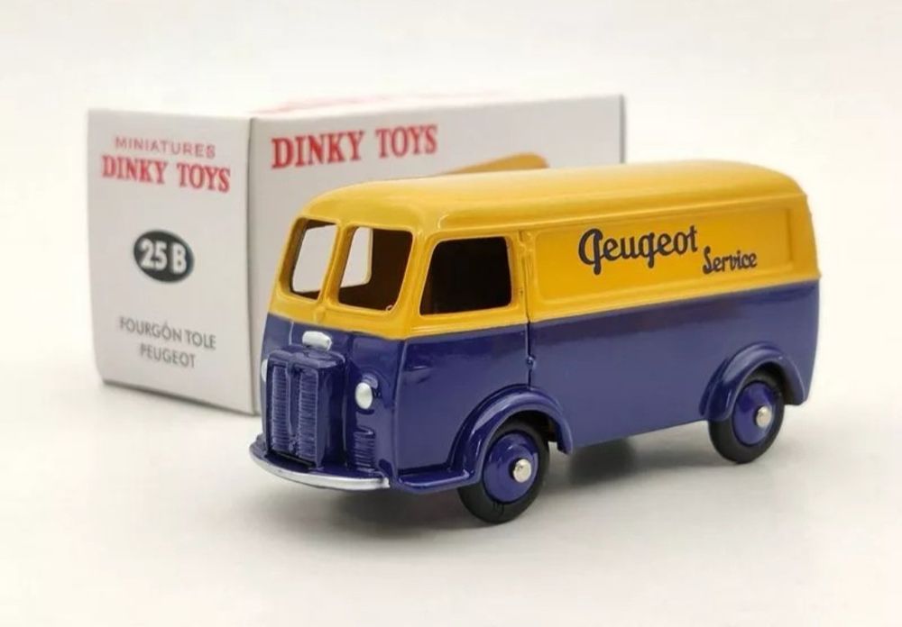 Dinky Toys Fourgon Peugeot Poste + boite réf 24 B QUALITE **L