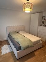 Hochwertiges Doppelbett 160x200 cm mit Stauraum