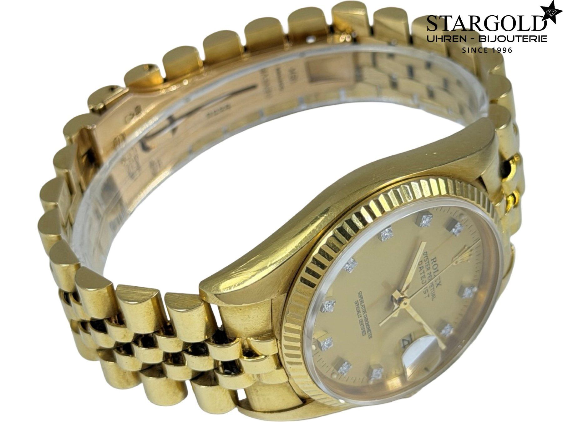 Rolex Orologi: Rolex Datejust 18K Gold - 16018 – Usato da Zürich venduto da Stargold-Uhren 5