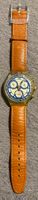 Vintage Swatch Chronograph – Original Lederarmband