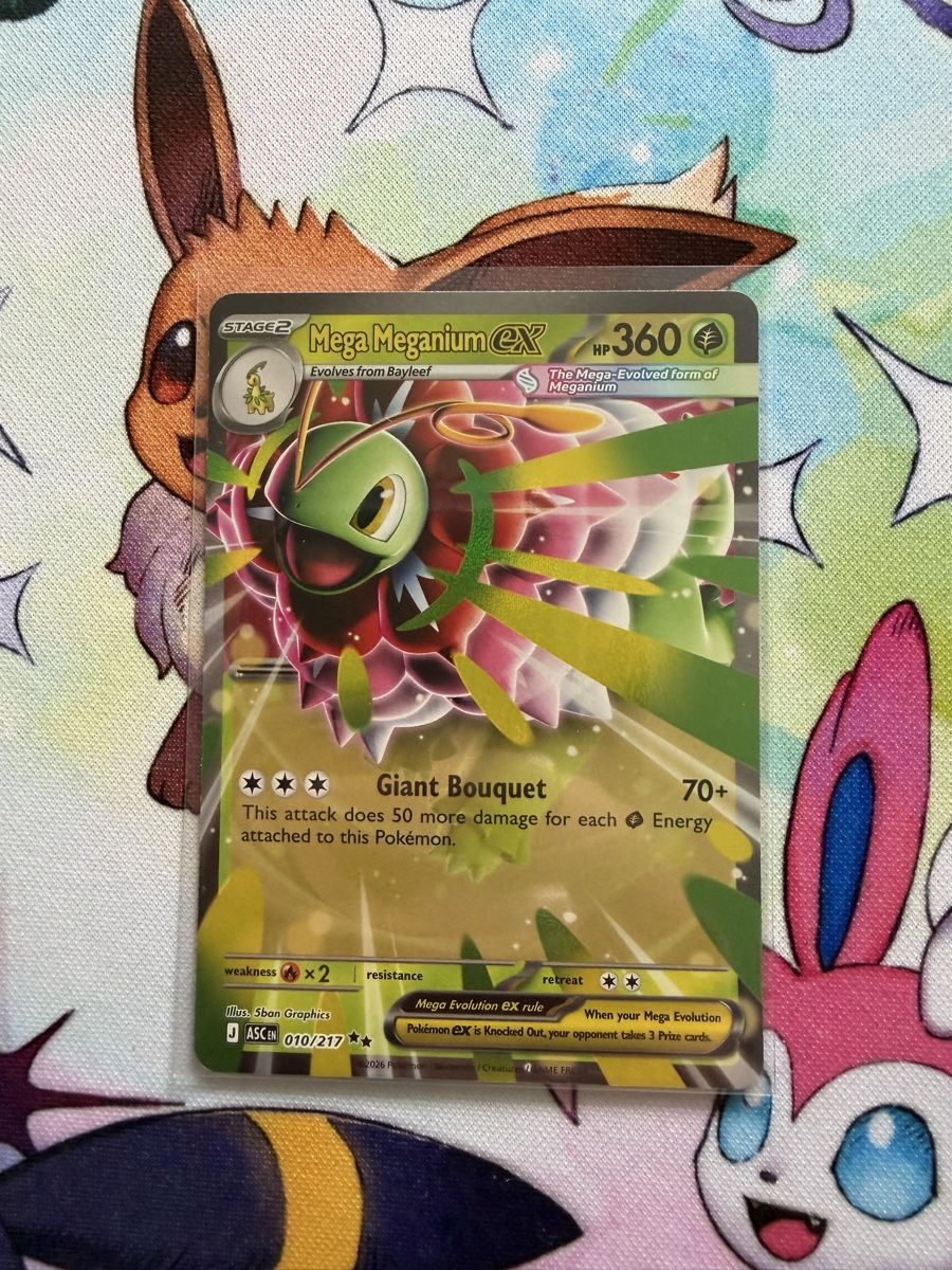 Pokémon Sammelbilder & Trading cards: Pokemon Mega Meganium EX 005/217 ASC – Gebraucht aus Grindelwald von TSG-G-Town