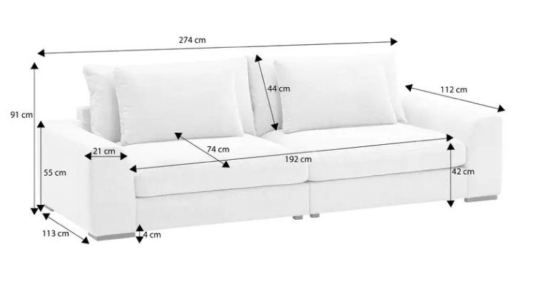 Pfister Sofas: Divano nuovo – Neuf avec emballage d'origine à Gordevio par lunatapsi 2