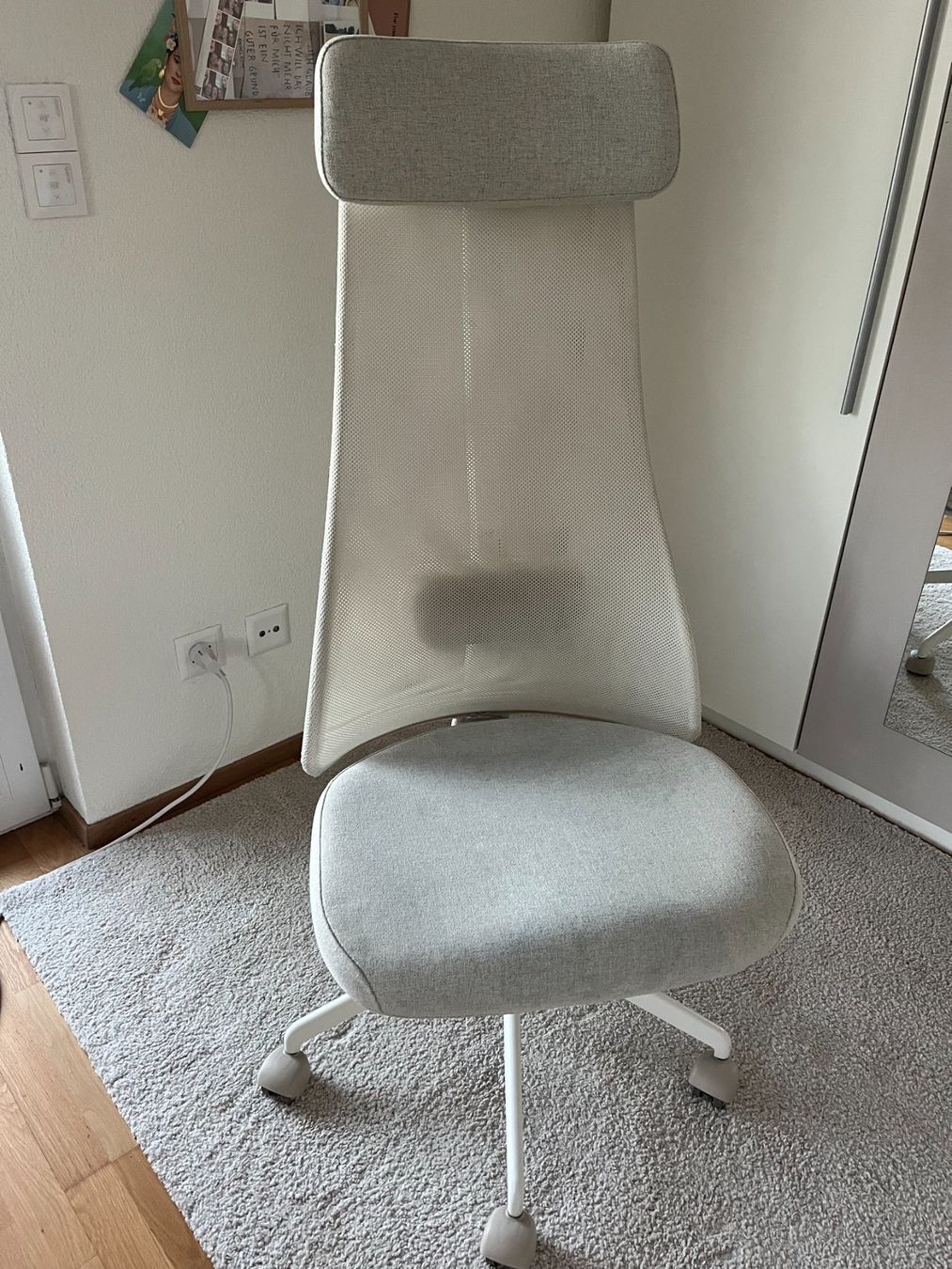 Ikea Sedie: IKEA JÄRVFJÄLLET Drehstuhl weiss – Usato da Glattbrugg venduto da vsi_hvz5