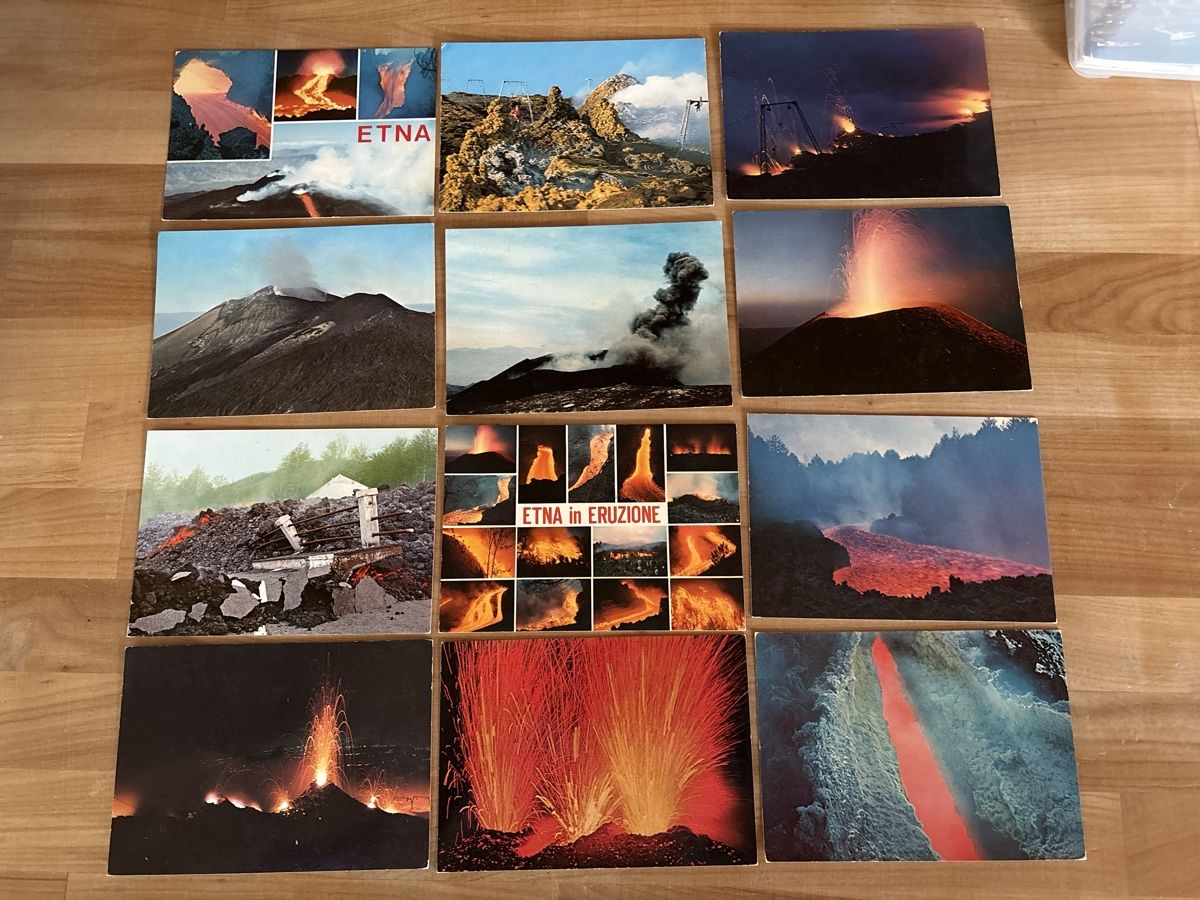 Cartoline postali: AK von Fulkan Etna – Usato da Rümlang venduto da Brieftaube2
