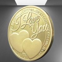 💛Exquisite Liebesherz Gedenkmünze – Perfektes Geschenk!💖💫