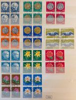 Timbres suisses 1964 par 4