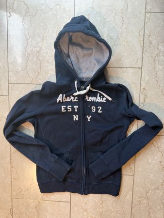 Abercrombie & Fitch Hoodie, Grösse L, Dunkelblau