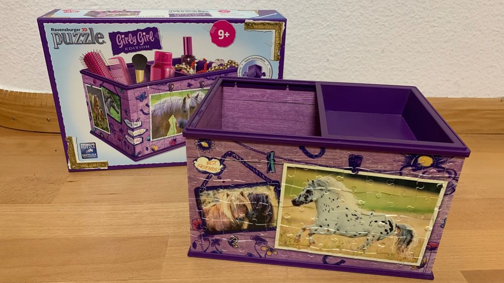 Puzzle 216 pièces 3D : Girly Girl Edition : Boîte de rangement