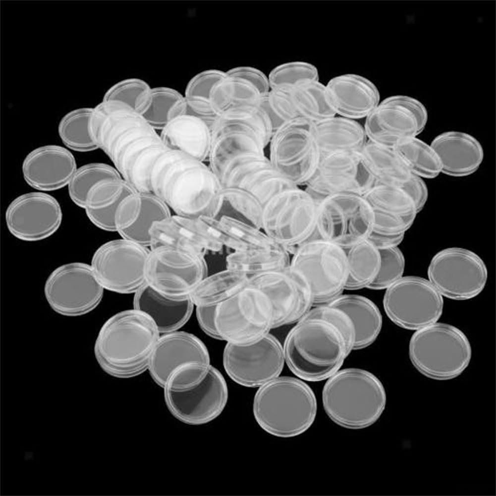 Alle Münzen: 100x Münzkapseln 27mm + Box / Capsules Pièces de Monnaie – Neu und originalverpackt aus Minusio von graziano11 1