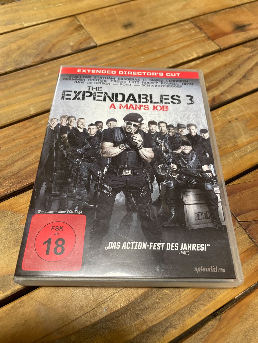 Tutti i DVDs: DVD the expendables 3 (allemand) – Usato da moudon venduto da faucheur2
