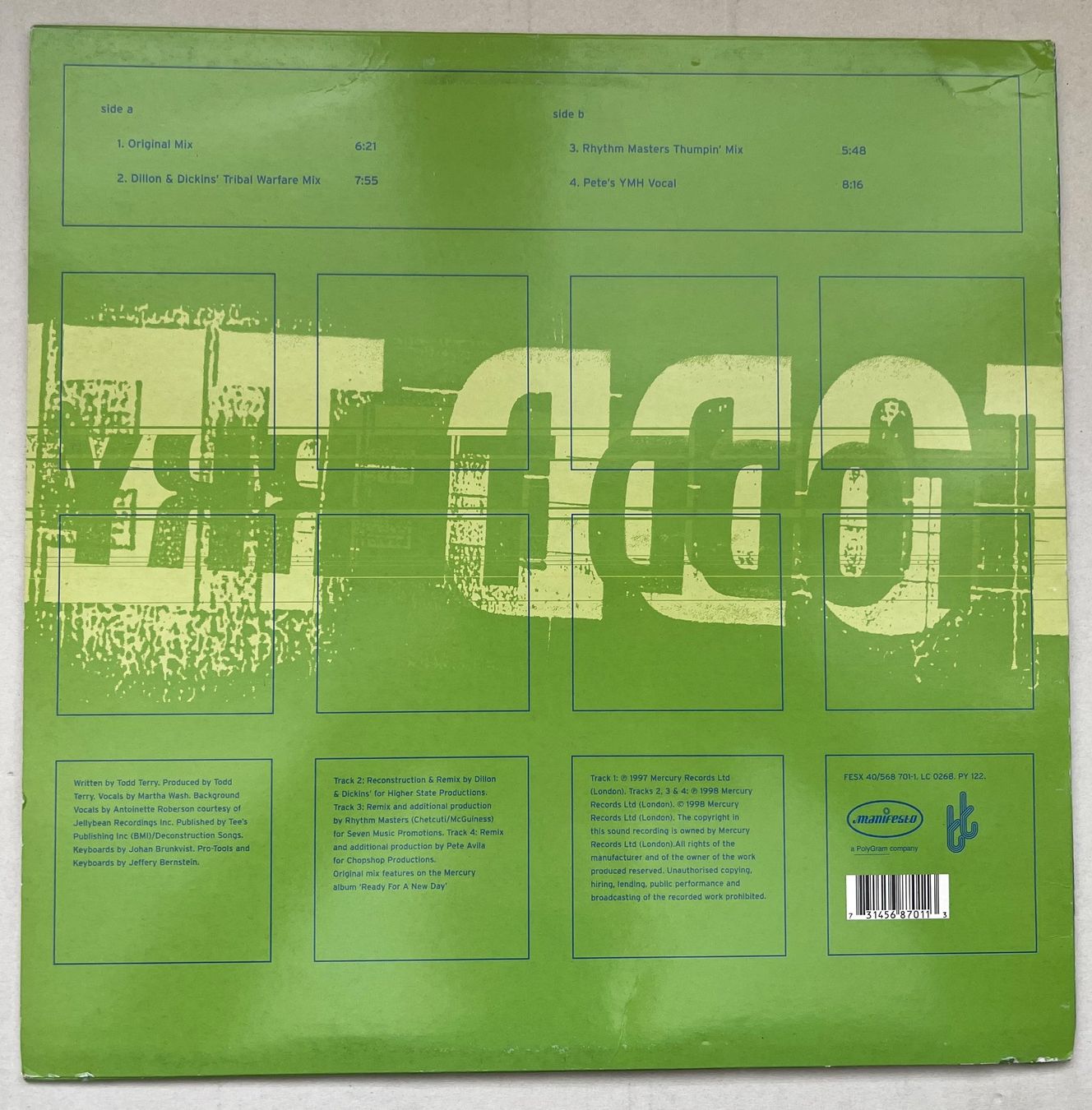 Dischi in vinile: Todd Terry - Ready For A New Day - Vinyl – Usato da Oftringen venduto da Vucki 2