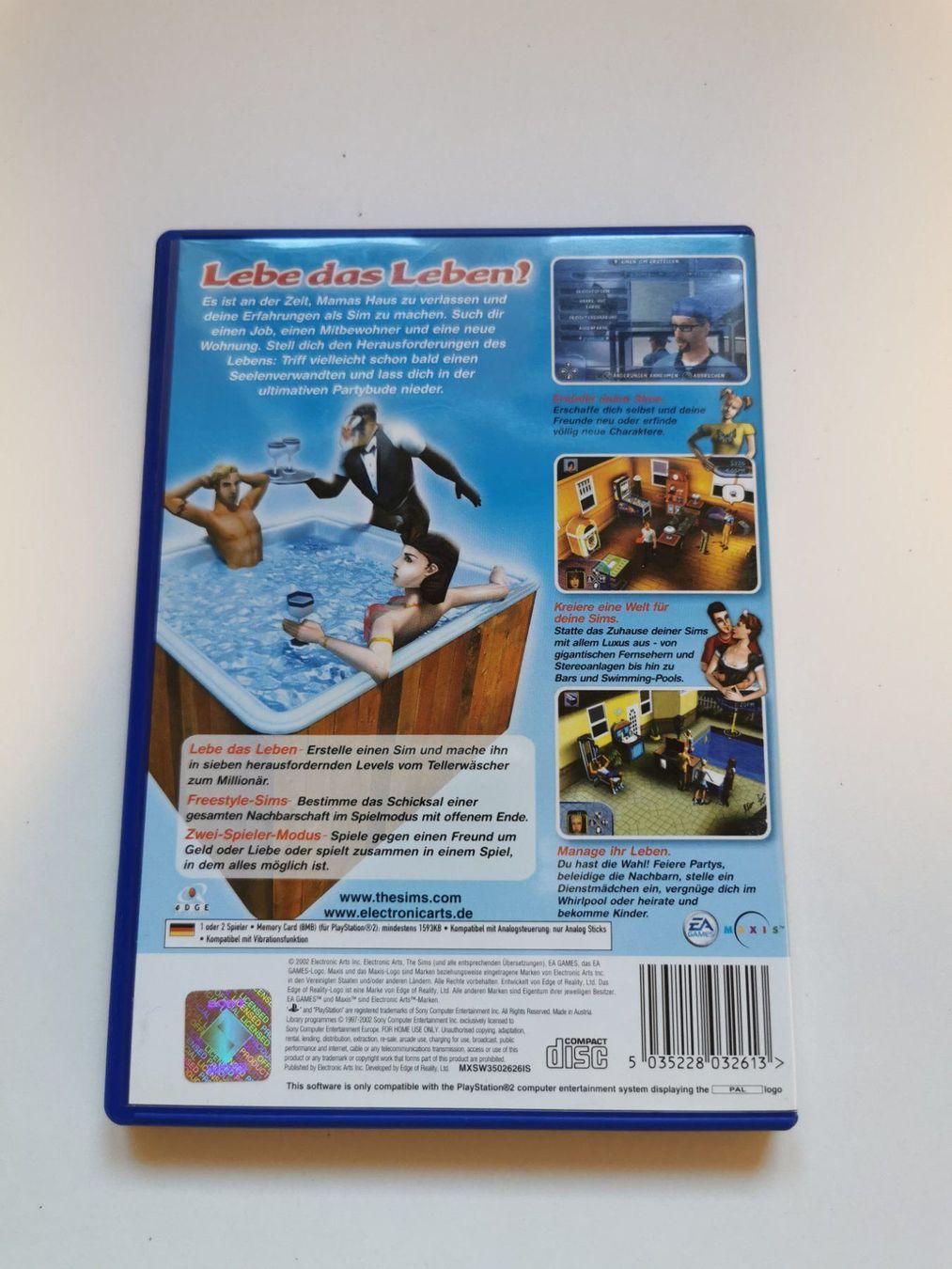 Giochi: Ps 2 - Die Sims – Usato da Lenzburg venduto da eyworld 2
