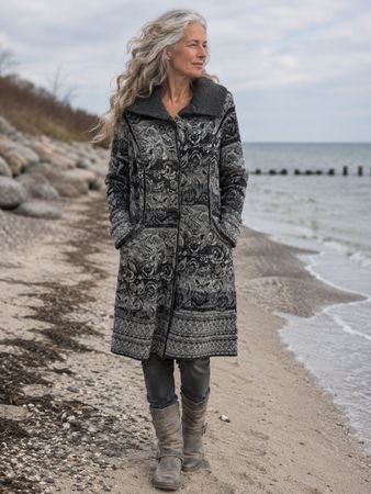 warmer Tandem Mantel aus der Nile Boutique L / XL 42