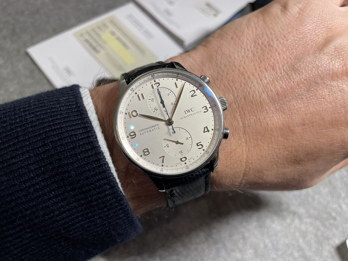 IWC Orologi: IWC Portugieser Chronograph – Usato da Wilen b. Wil venduto da corni11