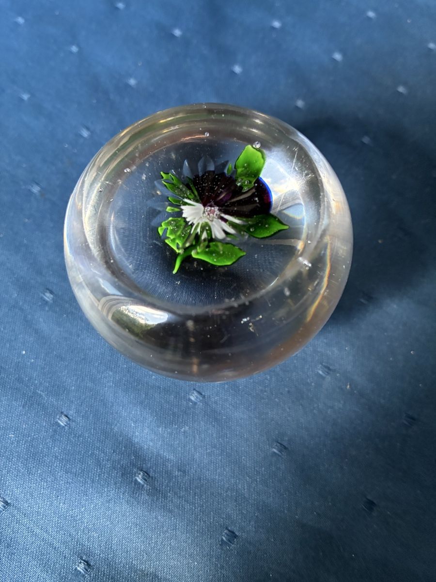 Baccarat Bicchieri: Baccarat Paperweight 19. JH – Usato da Dornach venduto da Rosengarten 1