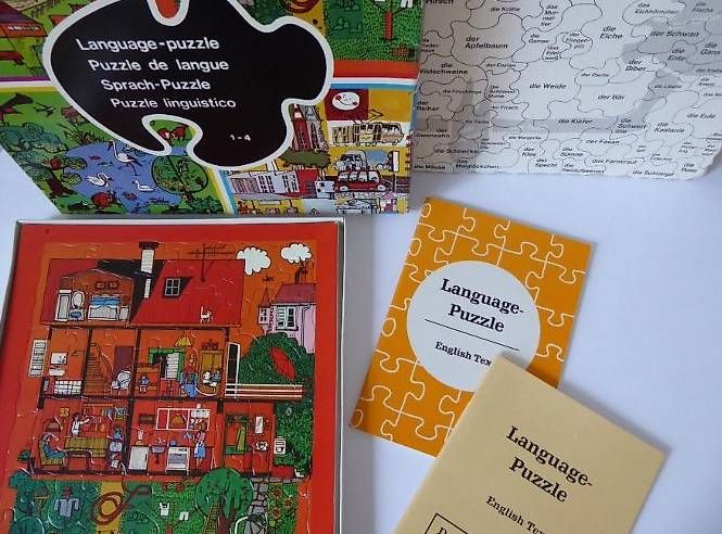 Giochi: Tolles Sprach Puzzle, Deutsch - Englisch, rar – Usato da Turbenthal venduto da Nautop 2